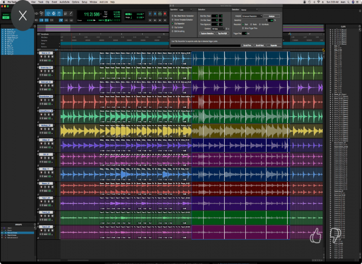 Pro Drum Time Alignment, Phase Correction, Sample Blending